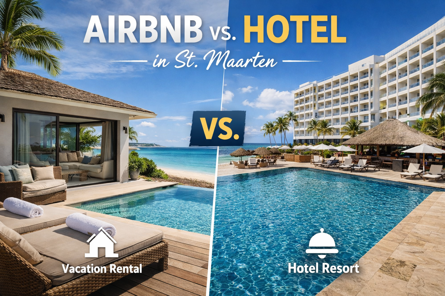 Private Home vs Hotel in St. Maarten